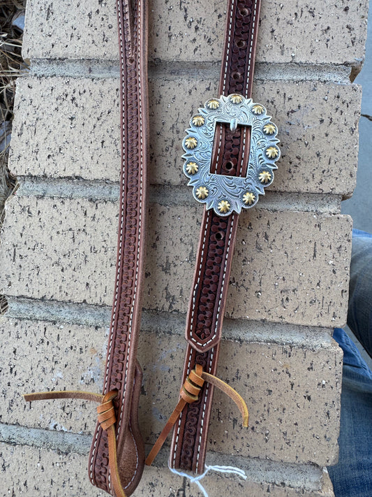 Stamped Split Ear Headstall