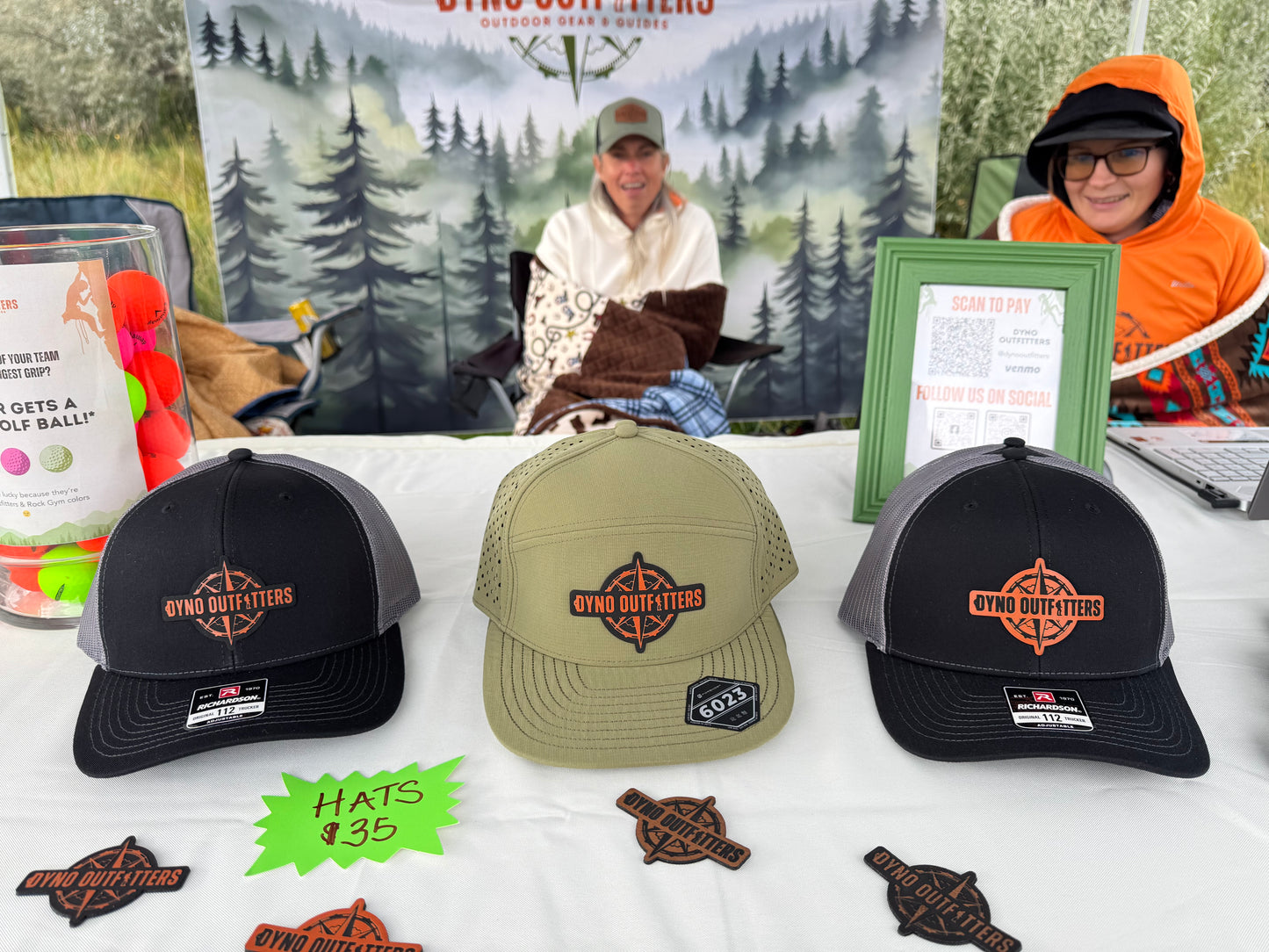 Branded leatherette hat patch designs *DEPOSIT*