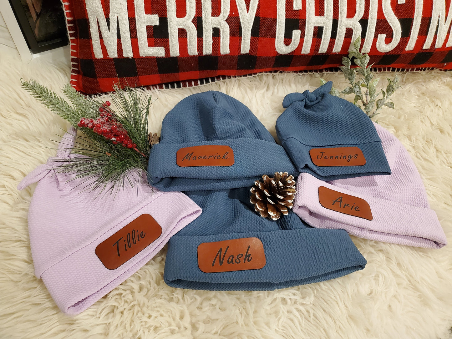 Branded leatherette hat patch designs *DEPOSIT*
