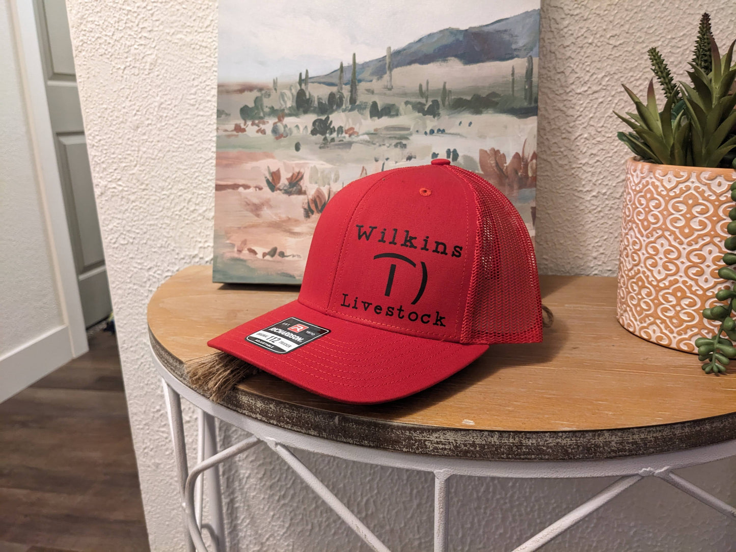 Branded leatherette hat patch designs *DEPOSIT*