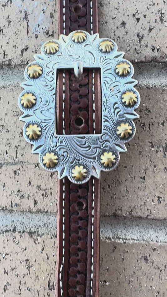 Stamped Split Ear Headstall